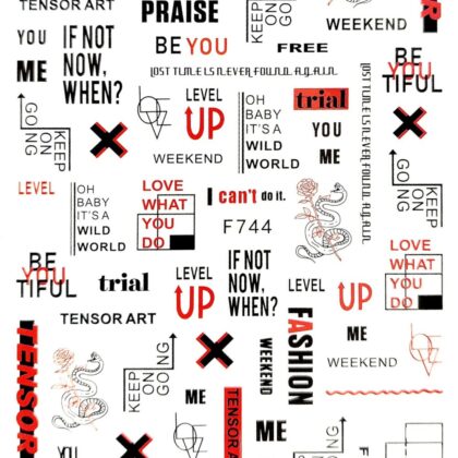Sticker F744