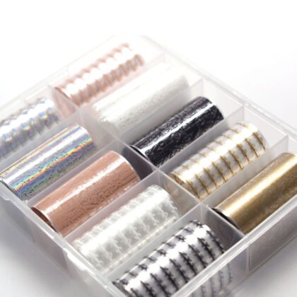 Foil para uñas x 10