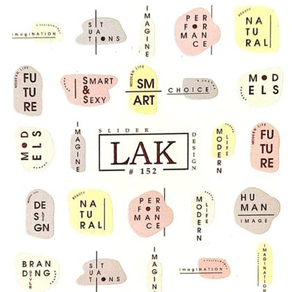 Water decal LAK 152