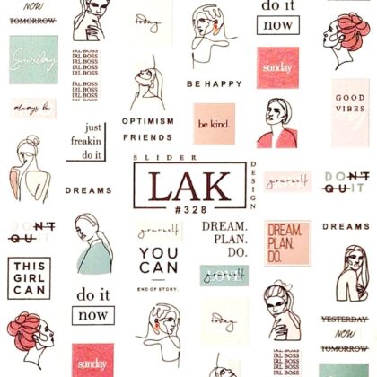 Water decal LAK 328