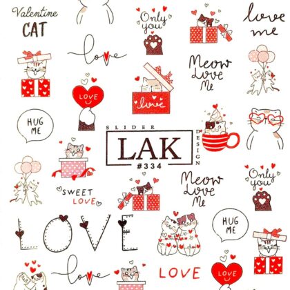 Water decal LAK 334