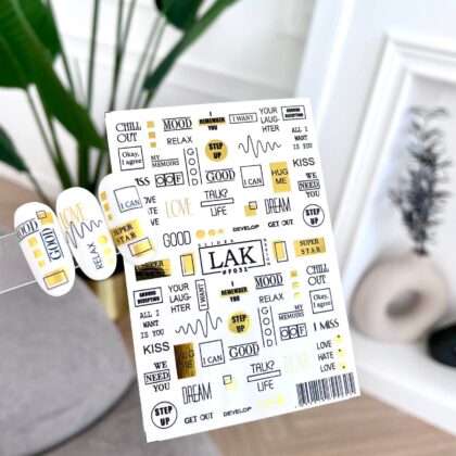 Water decal LAK F031