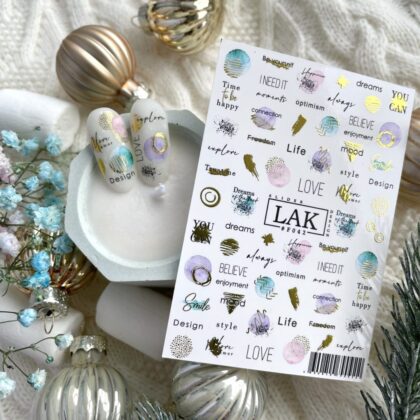 Water decal LAK F042