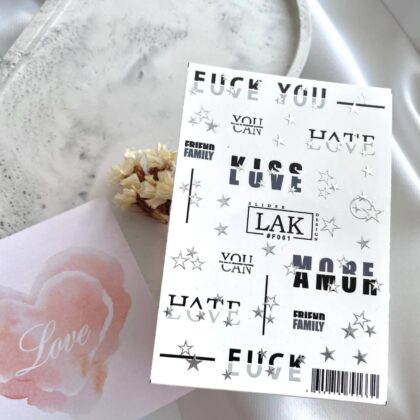 Water decal LAK F061