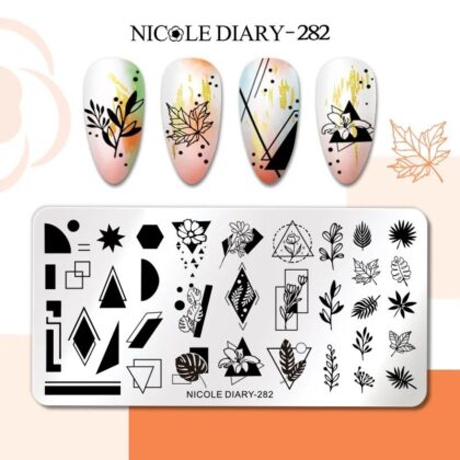 Plantilla de stamping Nicole Diary 282