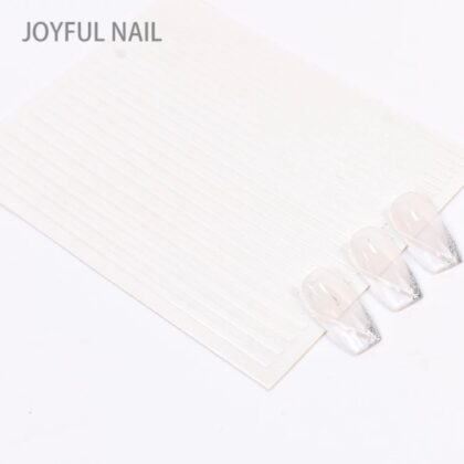 Sticker J Líneas blancas