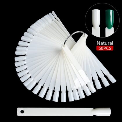 Muestrario de uñas natural