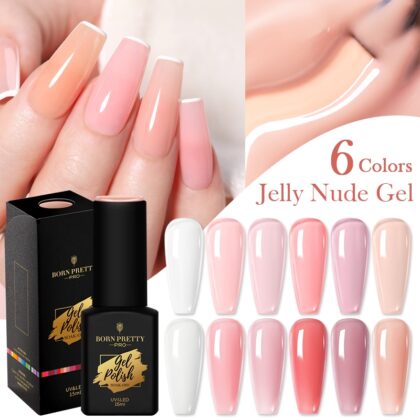 Esmalte Born Pretty "Jelly Nude" 15ml