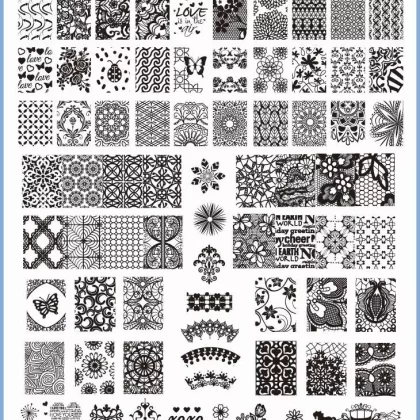 Plantilla stamping B01