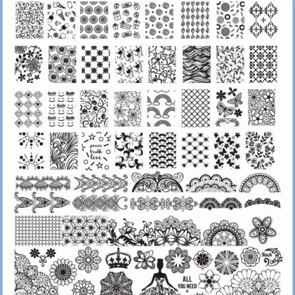 Plantilla stamping B02