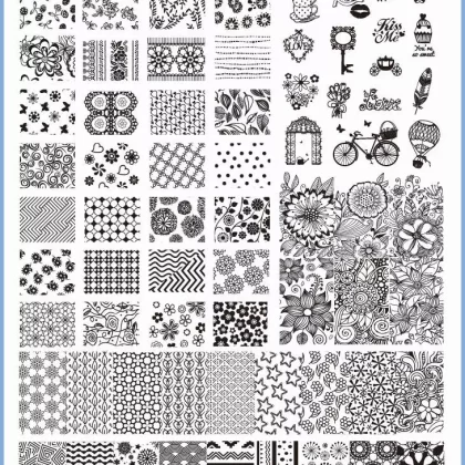 Plantilla stamping B03