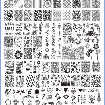 Plantilla stamping B08