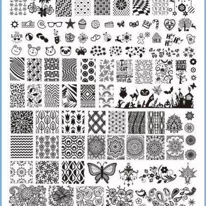 Plantilla stamping B11