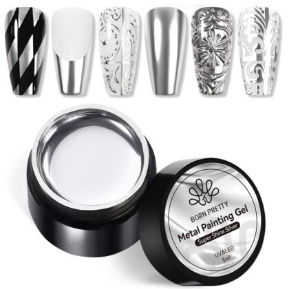 Painting gel metalizado Born Pretty 5ml