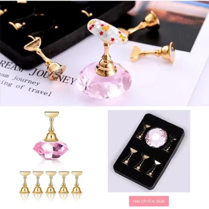 Exhibidor de uñas cristal