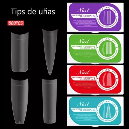 Tips de uñas x 500