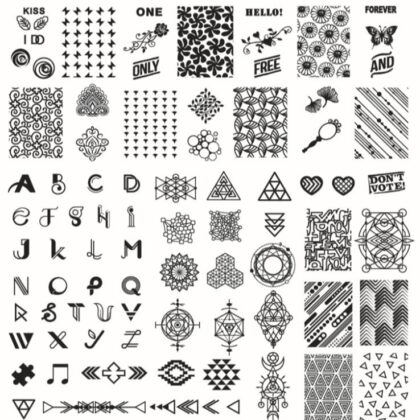 Plantilla stamping F08